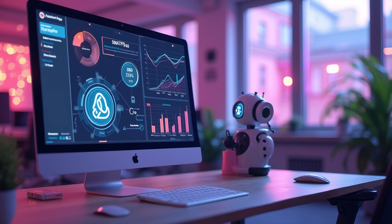 Illustration représentant des chatbots et voicebots pour l'automatisation des processus dans les PME suisses