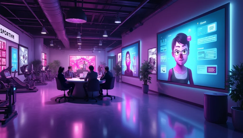 Chatbot intelligent interagissant avec des membres dans un studio de fitness