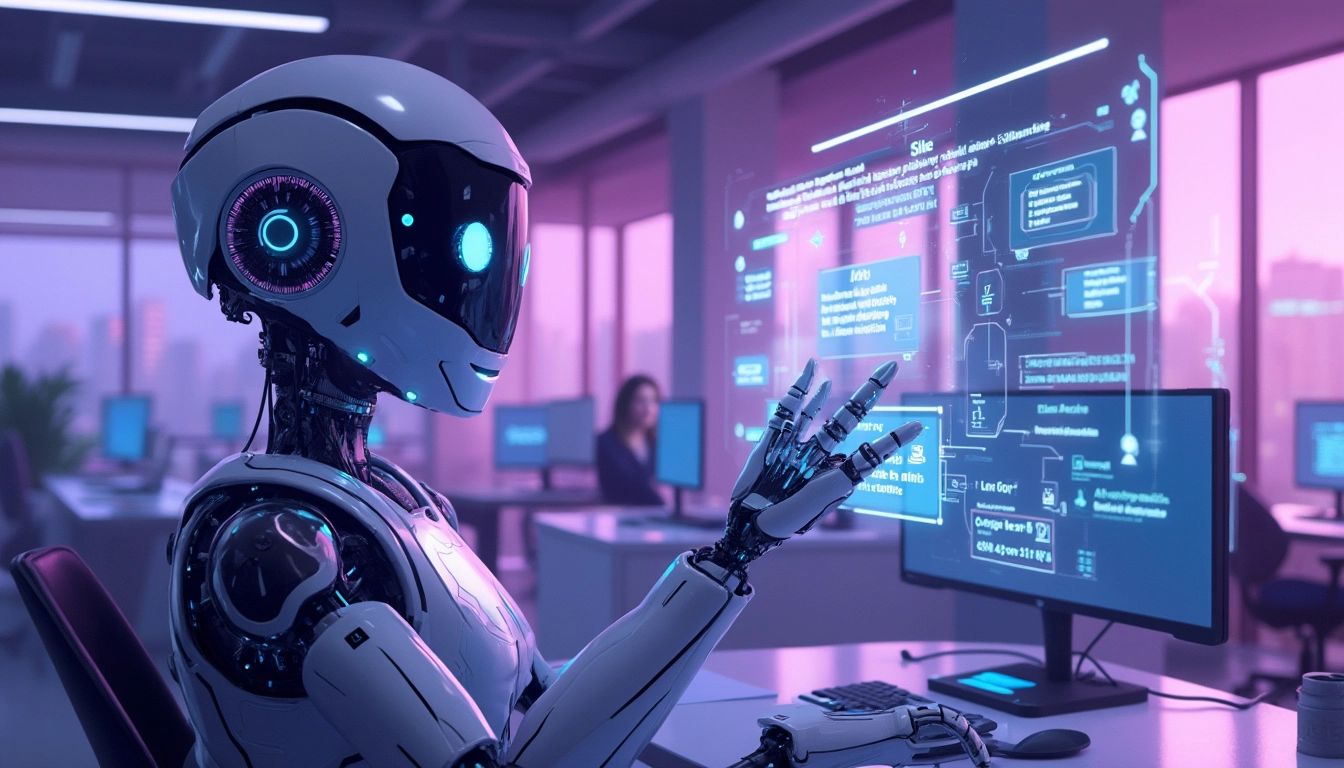 Chatbot utilisé dans un processus de recrutement pour automatiser les interactions avec les candidats