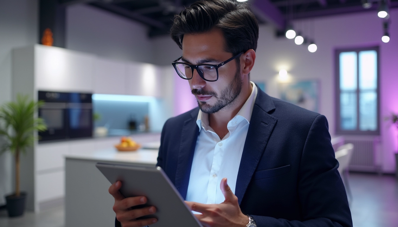 Chatbot interactif pour service client dans une cuisine moderne