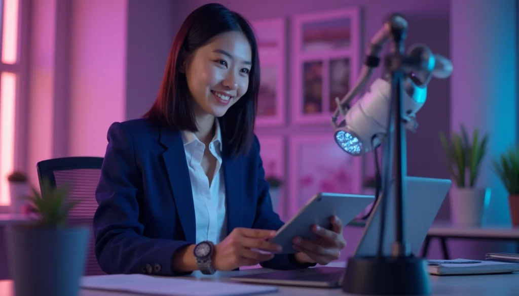 Un chatbot IA interagissant avec un utilisateur sur un écran d'ordinateur