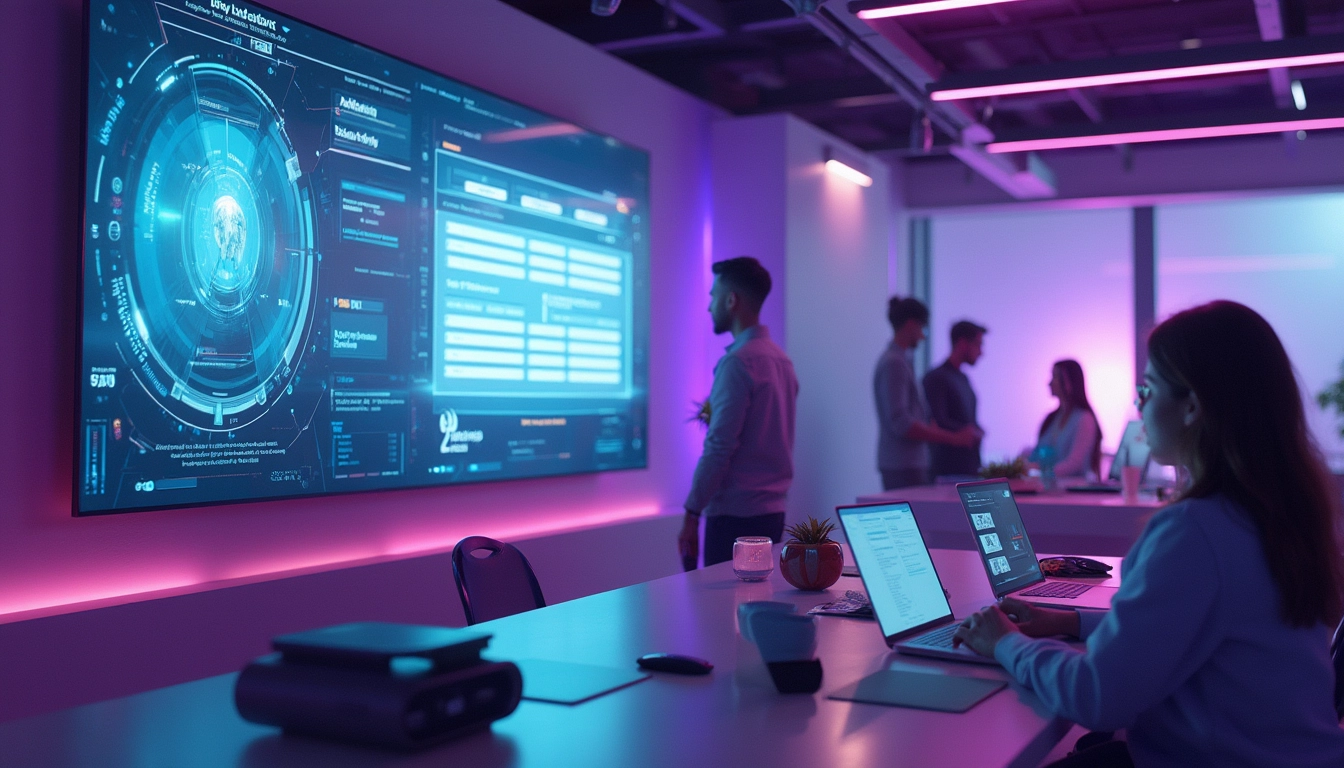 Illustration des bénéfices des chatbots pour les PME, automatisation des tâches et optimisation de l'efficacité