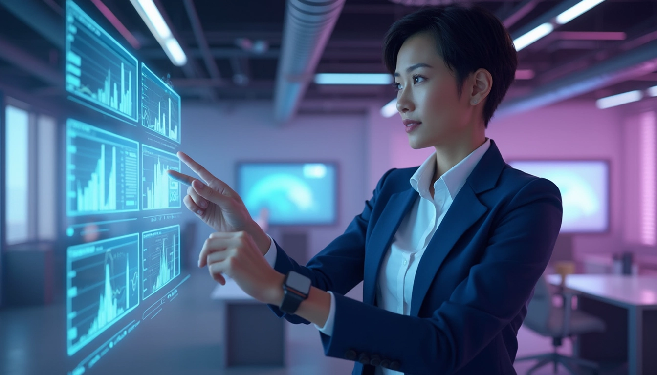 Chatbots intégrés dans une interface utilisateur moderne pour PME suisses.