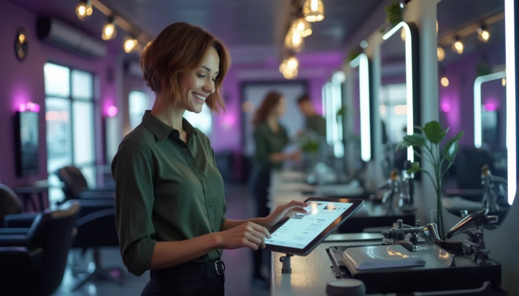 Chatbot et voicebot utilisés dans un salon de coiffure pour optimiser la gestion des ressources humaines