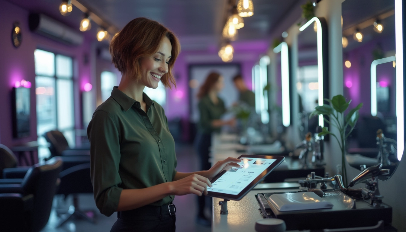 Chatbot et voicebot utilisés dans un salon de coiffure pour optimiser la gestion des ressources humaines