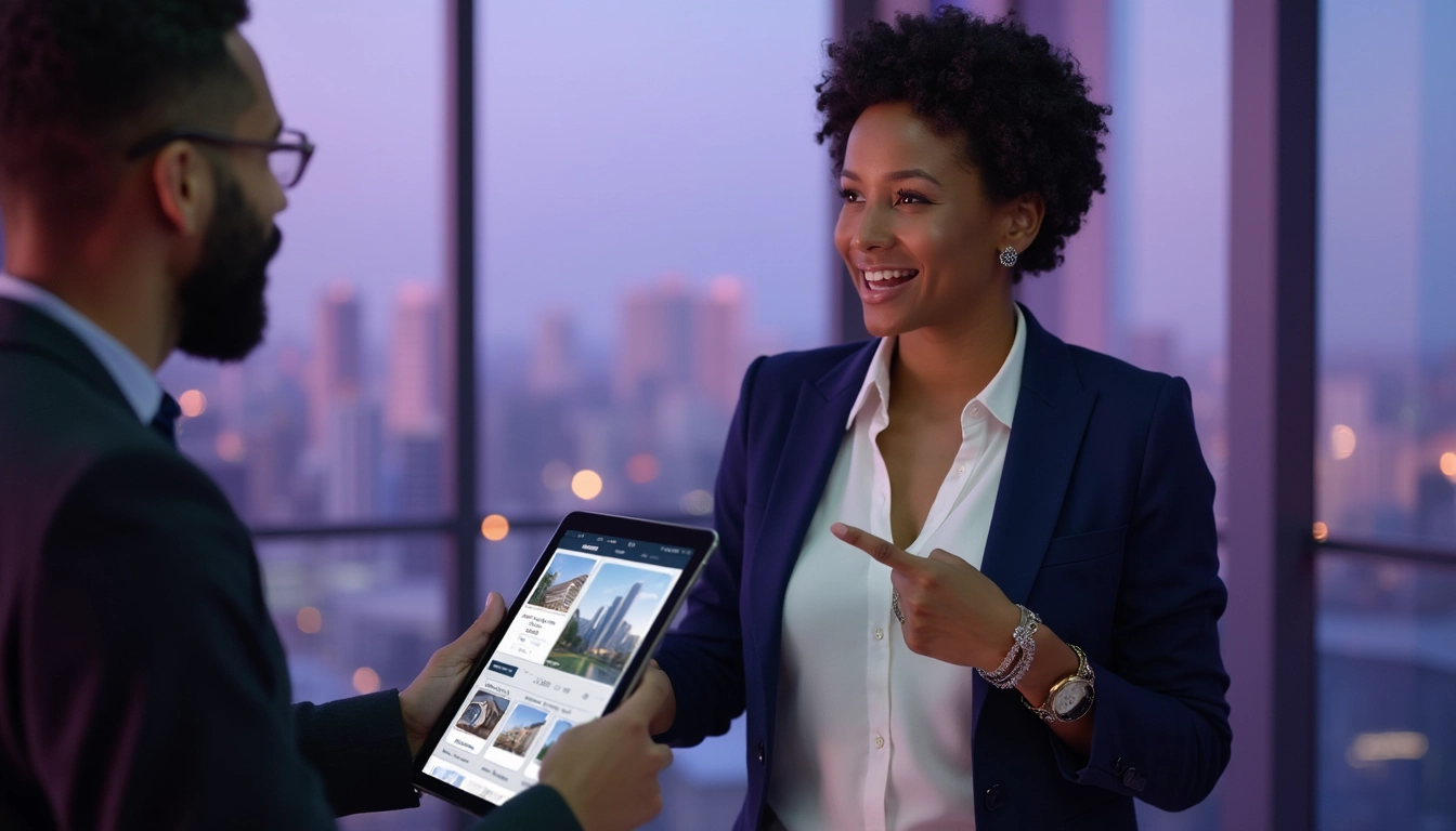 Graphique illustrant l'impact de l'intelligence artificielle sur les agences immobilières