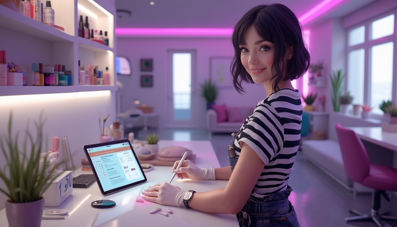 Illustration de l'automatisation des processus comptables pour les prothésistes ongulaires