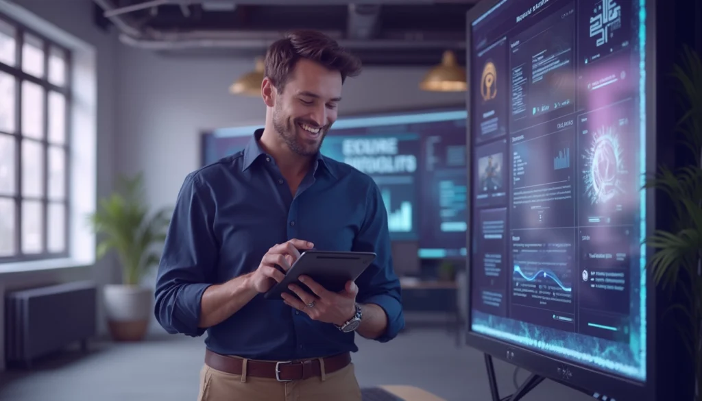 Agent immobilier utilisant un logiciel d'automatisation pour le recrutement