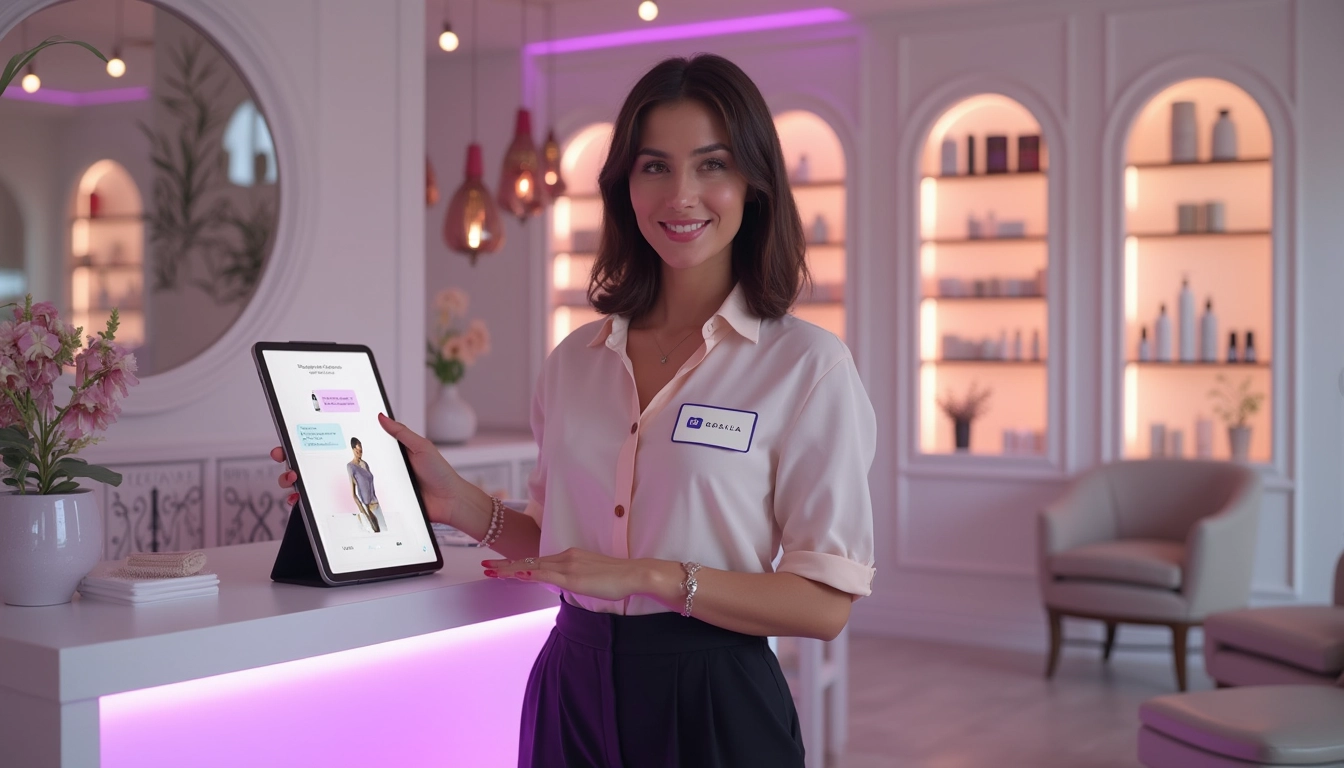 Chatbot interactif pour gérer les appels fiduciaires dans un institut de beauté