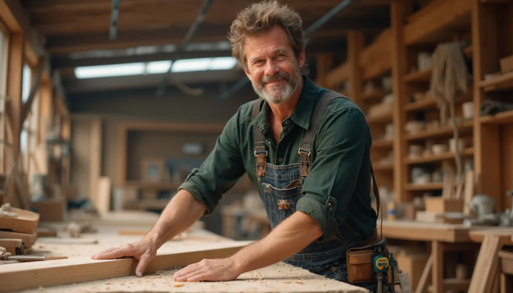 Ébéniste utilisant un chatbot pour améliorer la gestion client et automatiser les réponses