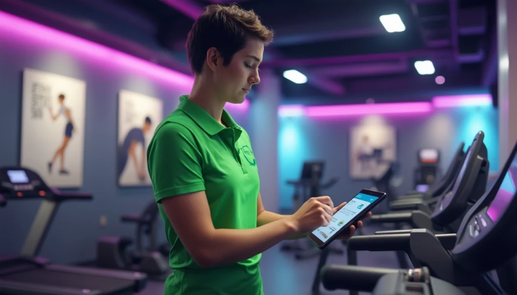 Chatbot interactif pour centre de fitness offrant support 24/7 aux membres
