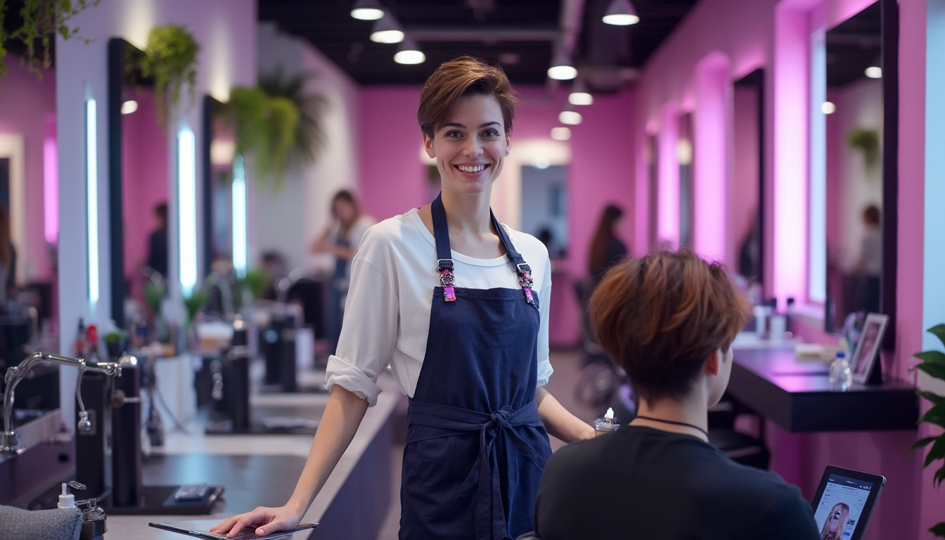 Chatbot interagissant avec un client pour la prise de rendez-vous dans un salon de coiffure