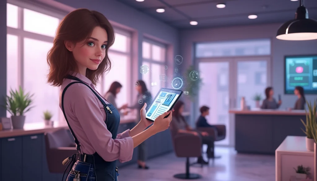 Chatbot utilisé dans un institut de beauté pour gérer les demandes des clients