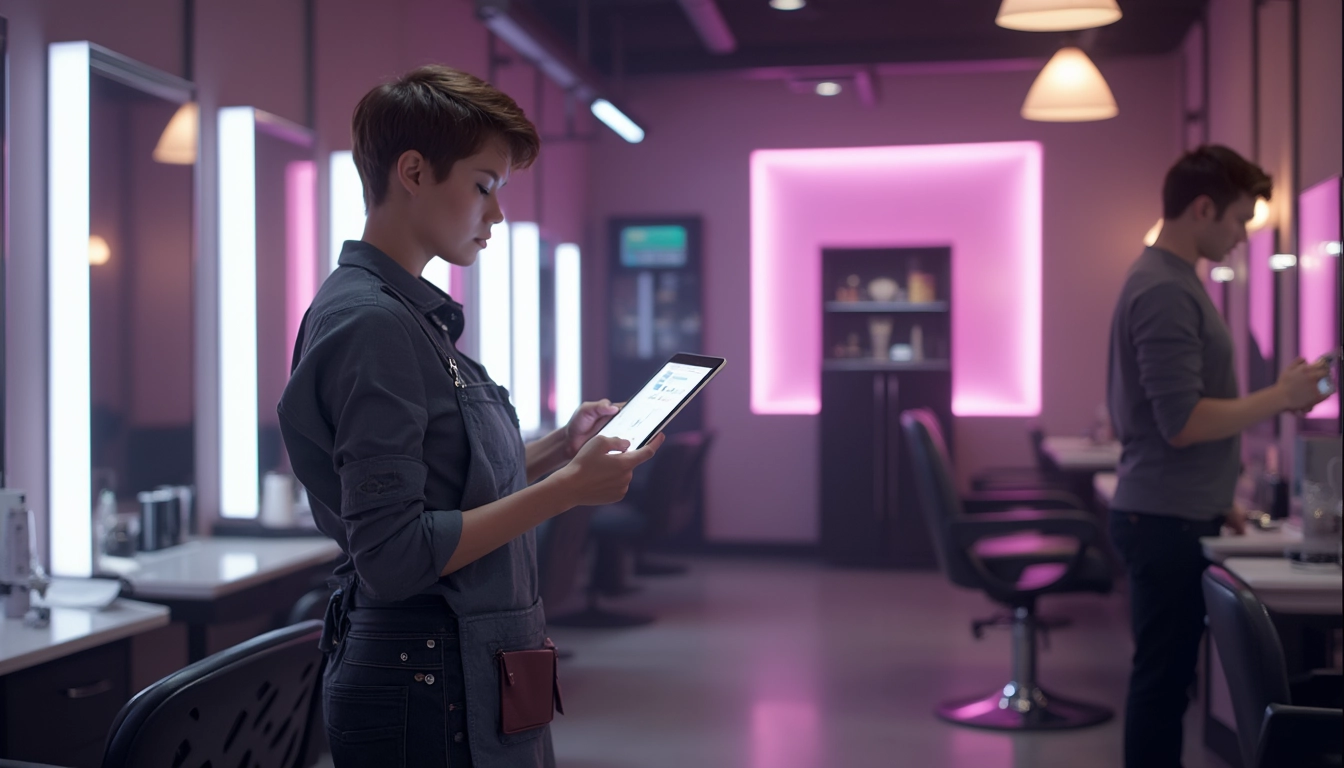 Salon de coiffure utilisant un chatbot pour la gestion des rendez-vous et la satisfaction client