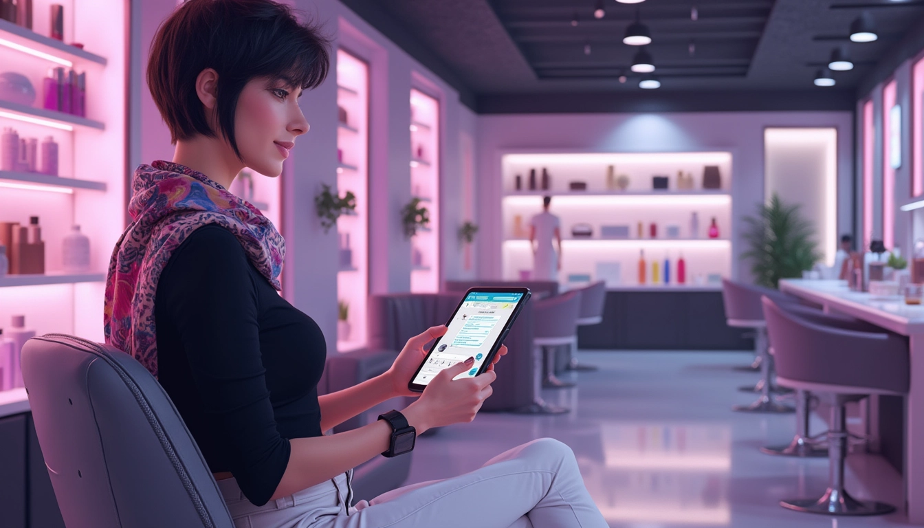 Chatbot pour institut de beauté assurant des réservations et répondant aux questions clients