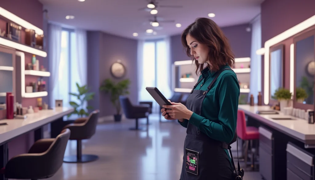 Chatbot sur un site web de salon de beauté facilitant la prise de rendez-vous