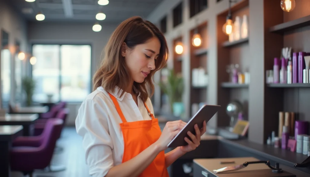 Chatbot utilisé dans un salon de coiffure pour automatiser la prise de rendez-vous