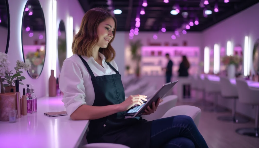 Chatbot d'institut de beauté facilitant la prise de rendez-vous pour les clients