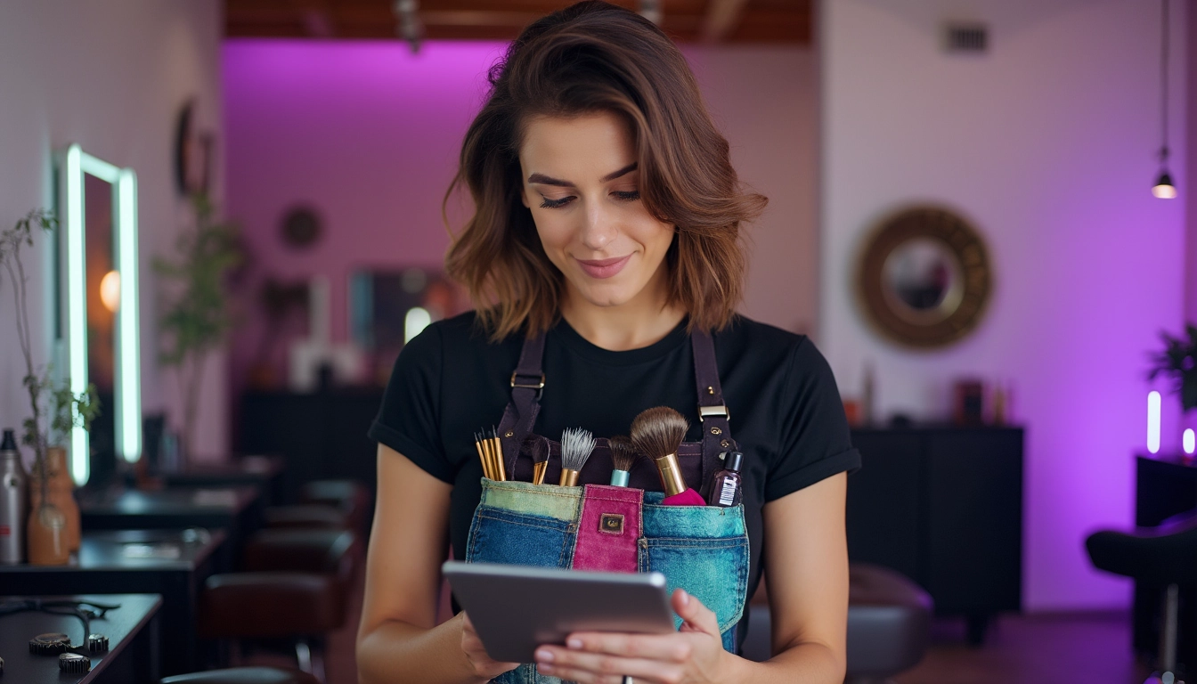 Chatbot interactif pour salons de coiffure et instituts de beauté offrant prise de rendez-vous instantanée