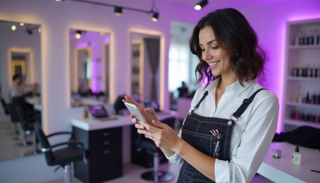 Chatbot automatisé aidant à la communication dans un institut de beauté