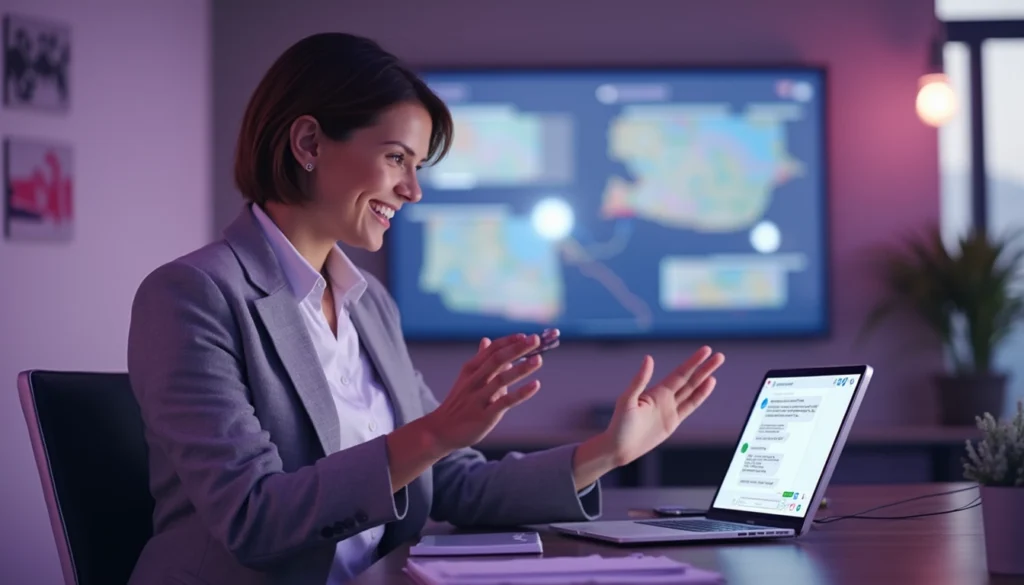 Un agent immobilier utilisant un chatbot pour gérer les leads et améliorer l'expérience client