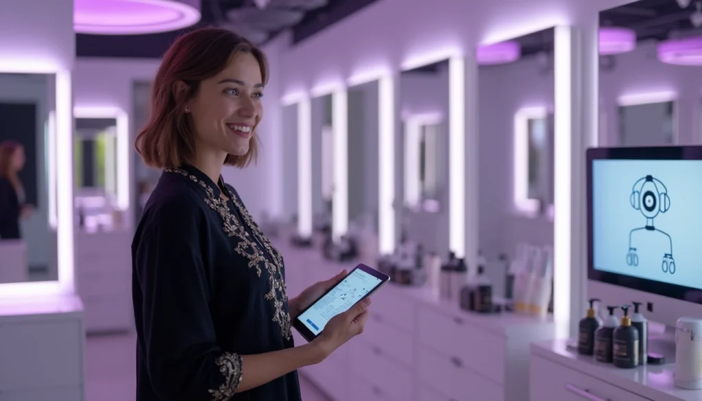 Voicebot intelligent interactif pour la gestion des services dans un institut de beauté