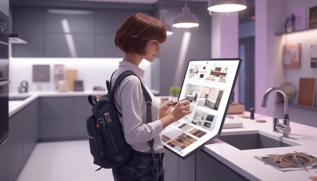 Chatbot discutant avec un client intéressé par des cuisines personnalisées