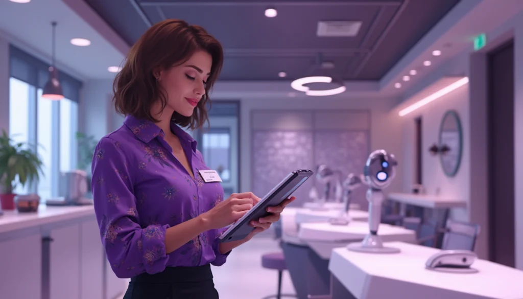 Voicebot interactif pour service client dans un institut de beauté