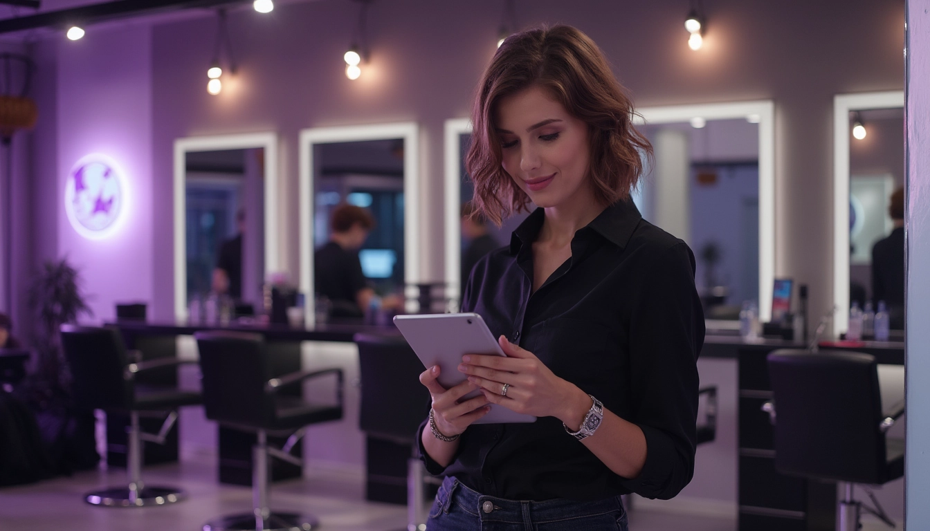 Système d'automatisation pour la gestion des rendez-vous dans un salon de coiffure moderne