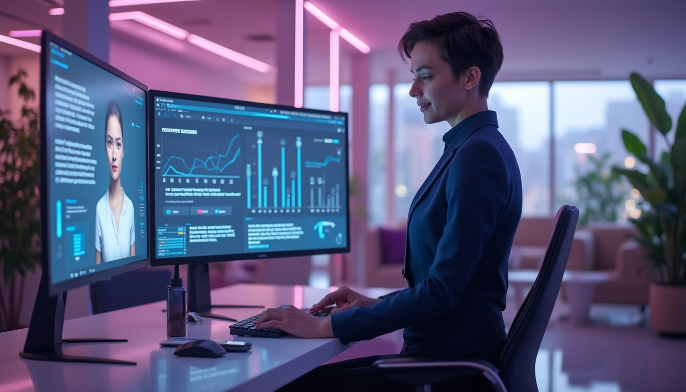 Agences de recrutement utilisant l'IA dans l'industrie de la beauté pour améliorer le processus de sélection.