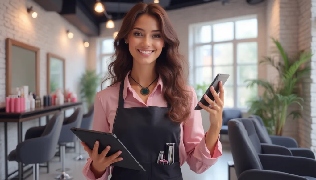 Voicebot interactif aidant les clients d'un institut de beauté à prendre rendez-vous