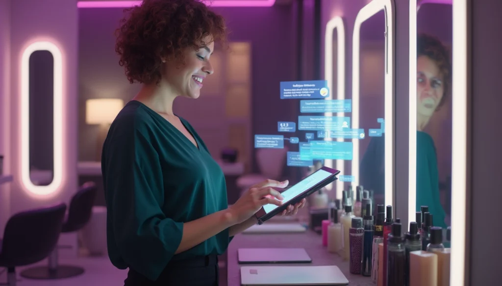 Exemple d'automatisation du service client dans un institut de beauté avec chatbot