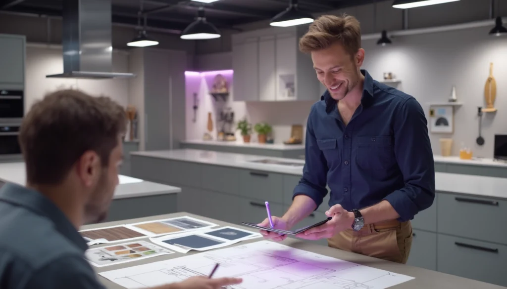 Chatbot intelligent aidant un cuisiniste à gérer des demandes clients en temps réel