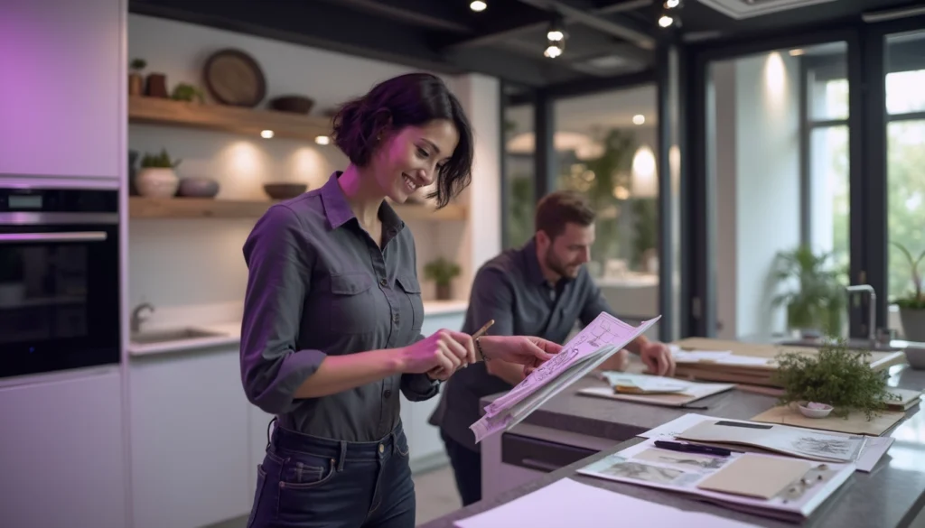 Un chatbot intelligent offrant des réponses instantanées aux clients d'un salon de coiffure.