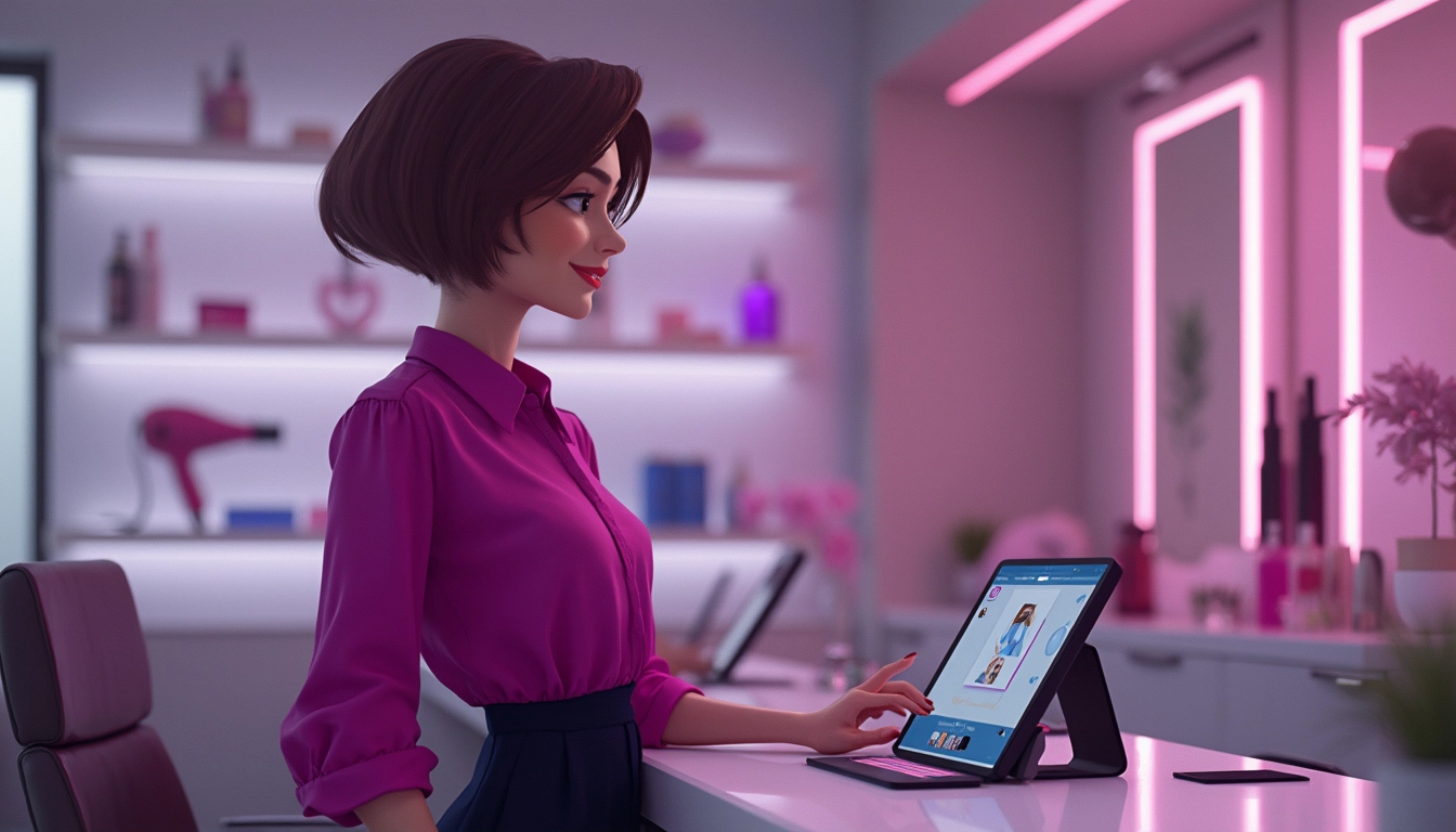Chatbot intelligent assistante virtuelle dans un salon de beauté en ligne